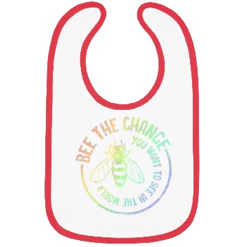 Discover Bee Bibs For Women Save The Bees Rainbow Pride