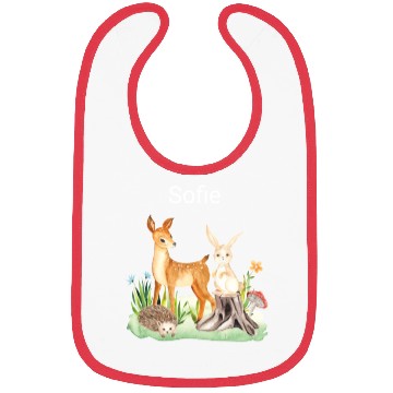 Discover Animal deer rabbit hedgehog Sofie Bibs