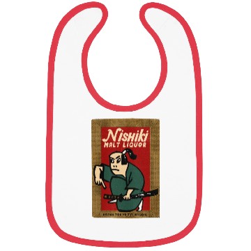Discover Vintage Japanese Malt Liquor Bibs