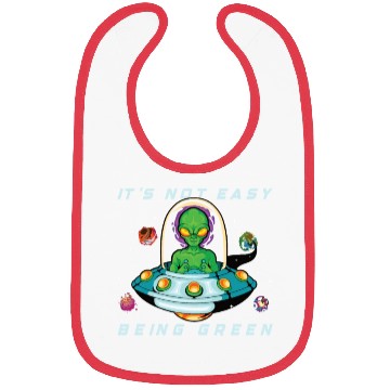 Discover Alien Extraterrestrial Area 51 UFO Space Geek Gift Bibs