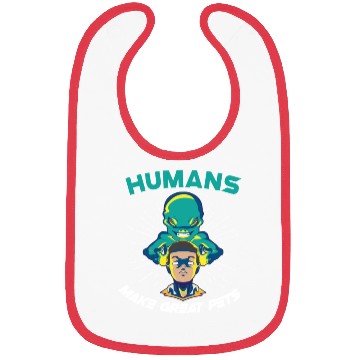 Discover Alien Extraterrestrial Area 51 UFO Space Geek Gift Bibs
