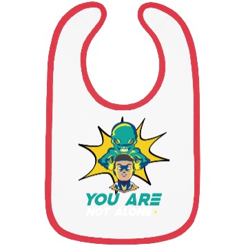 Discover Alien Extraterrestrial Area 51 UFO Space Geek Gift Bibs