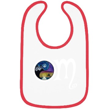 Discover OM Ying Yang Bibs