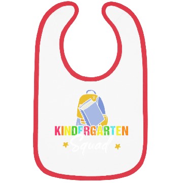 Discover Kindergarten Squad Back To School Bibs