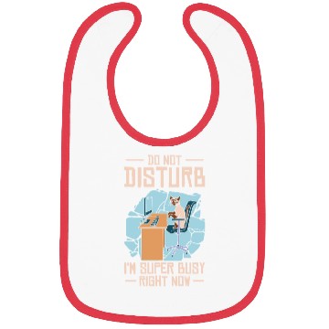 Discover Working Busy Cat Employee Cat Owner Worker Bibs