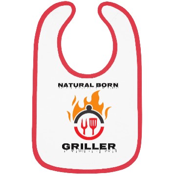 Discover Natural Born Griller Bibs