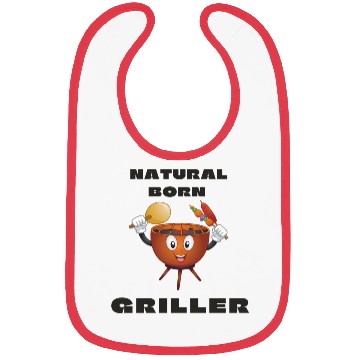 Discover Natural Born Griller Bibs