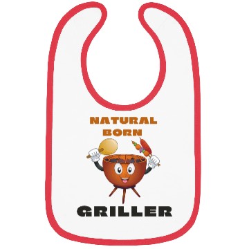 Discover Natural Born Griller Bibs