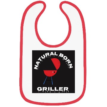Discover Natural Born Griller Bibs