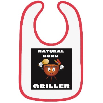 Discover Natural Born Griller Bibs