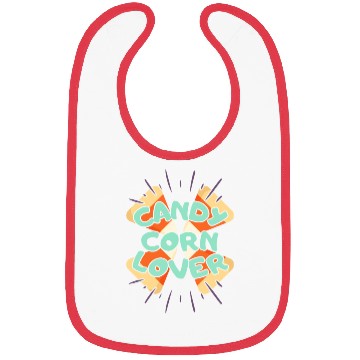 Discover Candy Corn Lover Bibs