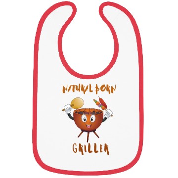 Discover Natural Born Griller Bibs