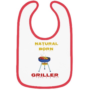 Discover Natural Born Griller Bibs