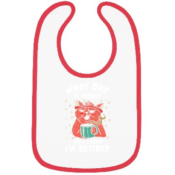 Discover Retired Cat Lover Retirement Bibs
