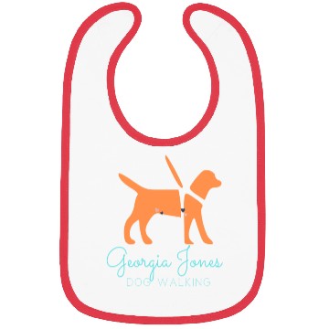 Discover GEORGIA JONES DOG WALKING TESHIRT Bibs