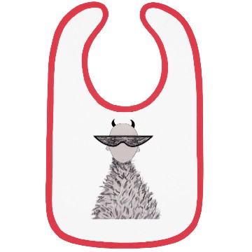 Discover Cute stylish devil. Bibs