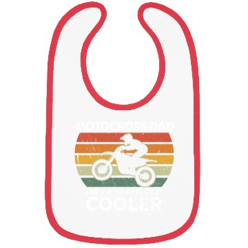 Discover Retro Motocross Dad Like A Regular Dad But Cooler Bibs