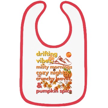 Discover drifting vibes misty mornings cozy nights crunchy Bibs