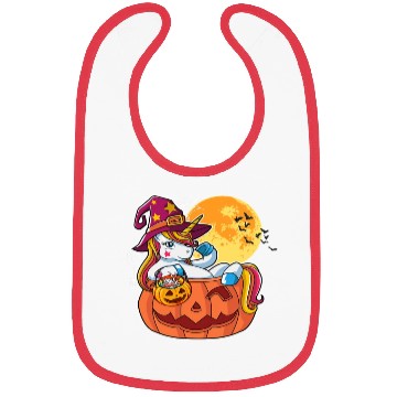 Discover Halloween Unicorn Pony Trick Or Treat Halloween Bibs