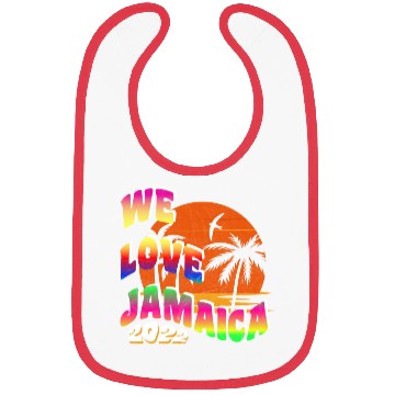 Discover We love Jamaica family vacation 2022 Bibs
