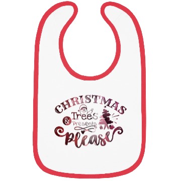 Discover Christmas Trees Santa Presents Please Bibs