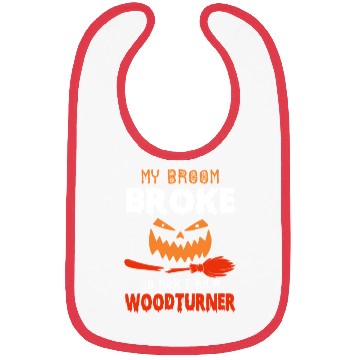 Discover Funny Running Witch Halloween Costum Bibs