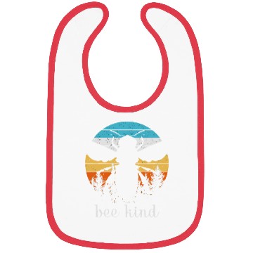 Discover Save the Bees Autumn Sunset Treeline Bee Kind Swea Bibs