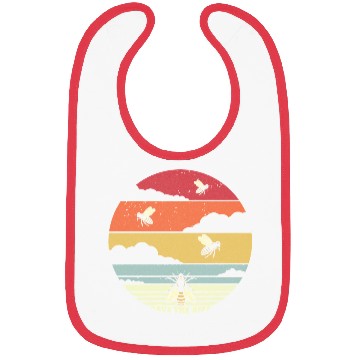 Discover Save The Bees Retro Climate Change Pullover Bibs