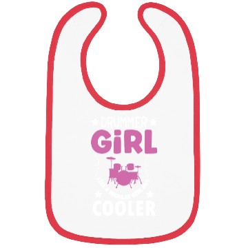 Discover Drummer Drums Music Drum Set Drumming Bibs