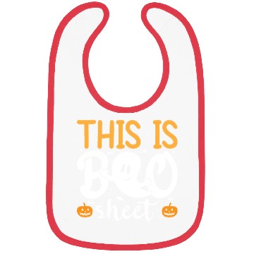 Discover Halloween Costume - This Is Boo Sheet Ghost Bibs