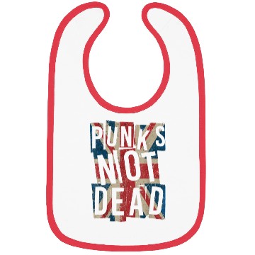 Discover Punk Is Not Dead Bibs