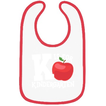 Discover K Is For Kindergarten Teacher Back To School Bibs