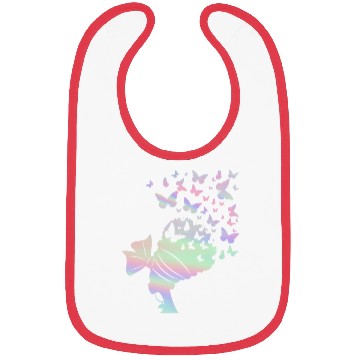 Discover Queen Women Butterfly Lover Pastel Bibs
