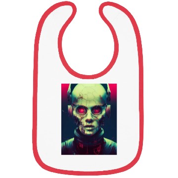 Discover Zombie Cyberpunk Bibs