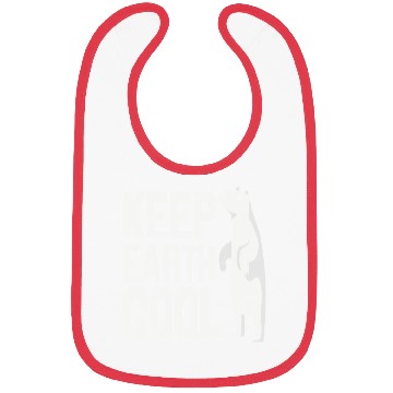 Discover Keep Earth Cool Earth Protect Polar Bear Animal Bibs