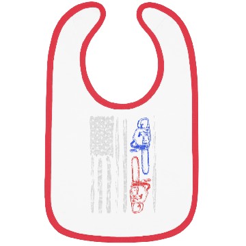 Discover Vintage US FLAG CHAINSAW Lumberjack Logger Lumber Bibs