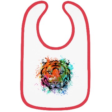 Discover Abstract Tiger Bibs