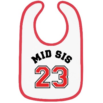 Discover Mid Sis 2023 Middle Sister Baby Birth Child Bibs