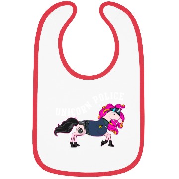 Discover Unicorn police Bibs