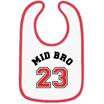 Discover Mid Bro 2023 - Middle Brother Baby Birth Boy Bibs