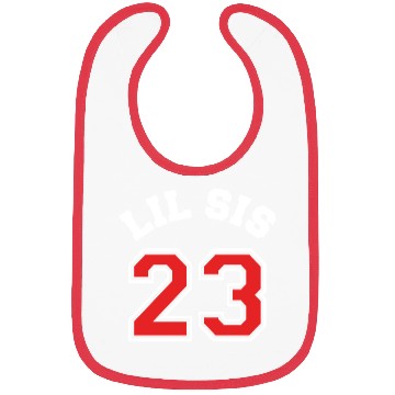 Discover Lil Sis 2023 Little Sister Baby Family Birth Child Bibs