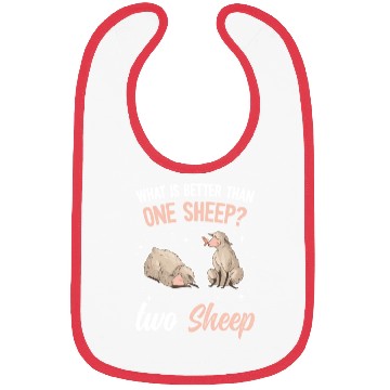 Discover Cute Lamb Saying - Farmer & Sheep Bibs