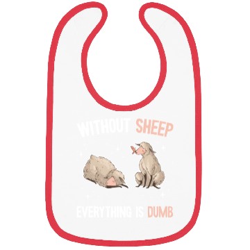 Discover Cute Lamb Saying - Farmer & Sheep Bibs