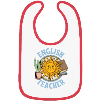 Discover english teacher Bibs