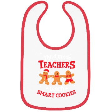 Discover Christmas Third Grade Teacher Holiday 3rd Grade Bibs