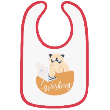 Discover Working Cat Busy Cat Owner Professional Worker Bibs