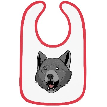 Discover Wolf Head Bibs