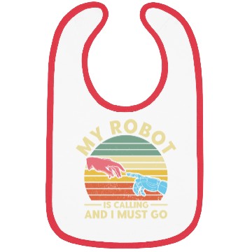 Discover Robot Robotics Engineering Gift Bibs