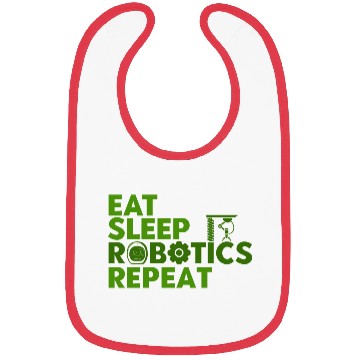 Discover Engineer Teacher Robot Robot Engineer Gift Bibs