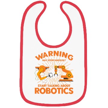 Discover Engineering Robot Engineer Robot Gift Bibs